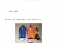 alpen-bikes.com Webseite Vorschau