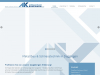 metallbau-kaufmann.ch Webseite Vorschau