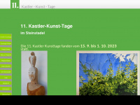 kastler-kunsttage.de Webseite Vorschau