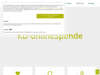 kd-onlinespende.de Webseite Vorschau