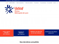 udaf69.fr Webseite Vorschau