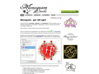 monogramstudio.se Webseite Vorschau