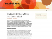 fussballweb.at Webseite Vorschau