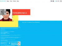 srebrenica-women.org Webseite Vorschau