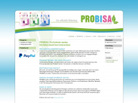 probisa-shop.de Webseite Vorschau