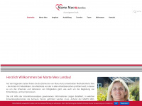 martemeo-landau.de Webseite Vorschau
