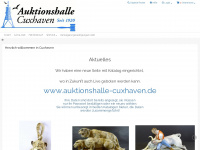 auktionshalle-cuxhaven.com Webseite Vorschau