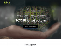 klixa-3cx.ch Webseite Vorschau