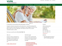 vvpk.ch Webseite Vorschau