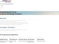cryotherm-energysystems.com Webseite Vorschau