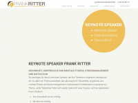 frank-ritter-speaker.de Webseite Vorschau