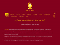 satyamani.de Webseite Vorschau
