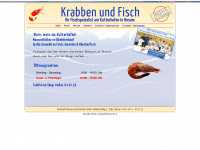 krabben-und-fisch.de Webseite Vorschau