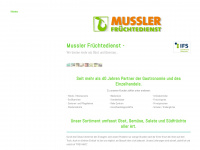 mussler-fruechtedienst-lahr.de Webseite Vorschau