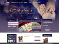 astrorubina.de Webseite Vorschau