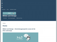 moebelunddesign.de Webseite Vorschau