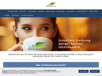 birkenzucker-shop.ch Webseite Vorschau