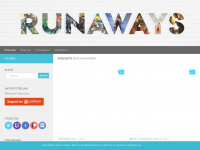 runaways.eu Webseite Vorschau
