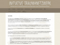 initiativetraumanetzwerk.com Webseite Vorschau