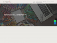 pixelfish.es Webseite Vorschau
