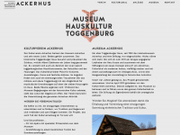 ackerhus.ch Webseite Vorschau