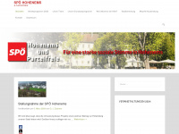 hohenemser-spoe.at Webseite Vorschau