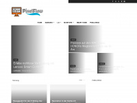 pixelflow.eu Webseite Vorschau
