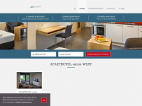 aparthotel-aarau-west.ch Webseite Vorschau