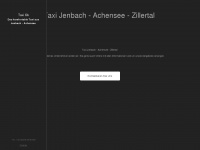 jenbach.taxi Webseite Vorschau