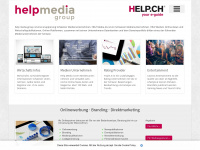 helpmediagroup.ch Webseite Vorschau