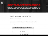 martialartscologne.wordpress.com Webseite Vorschau