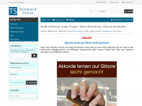 tonwerk-store.com Webseite Vorschau