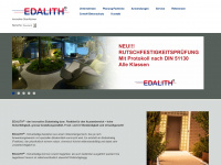 edalith.ch Webseite Vorschau