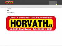 horvath.st Webseite Vorschau