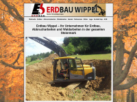 erdbau-wippel.com Webseite Vorschau