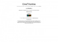 cinetvonline.de Webseite Vorschau