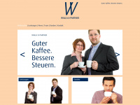 walla-partner.at Webseite Vorschau