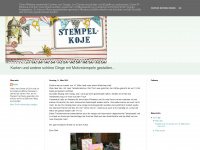 stempelkoje.blogspot.com Webseite Vorschau