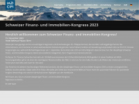 immokongress.ch Webseite Vorschau