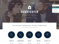 servicefix.de Webseite Vorschau