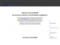 kueche-concept-dortmund.de Webseite Vorschau