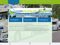 violaliquids.eu Webseite Vorschau