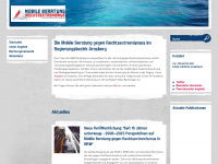 mobile-beratung-gegen-rechts.de Webseite Vorschau
