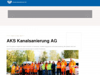 aks-kanalsanierung.ch Webseite Vorschau