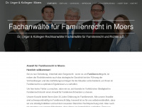 fachanwalt-familienrecht-moers.de Webseite Vorschau