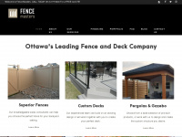 fencemasters.ca Webseite Vorschau