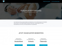 headhunter-ranking.com Webseite Vorschau