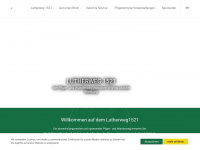 lutherweg1521.de Webseite Vorschau