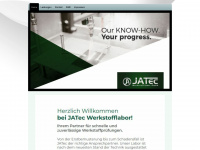 jatec-werkstofflabor.de Webseite Vorschau