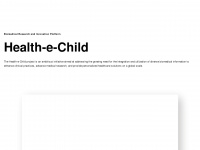 health-e-child.org Webseite Vorschau